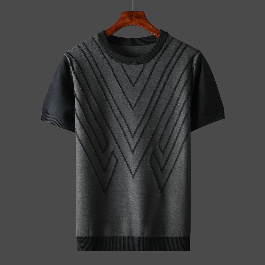Liam Chevron Knit Tee