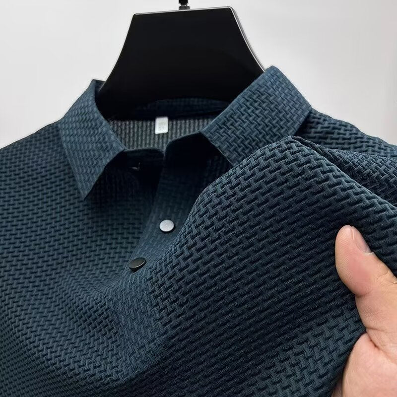 Bracciano Premium Silk Polo Shirt