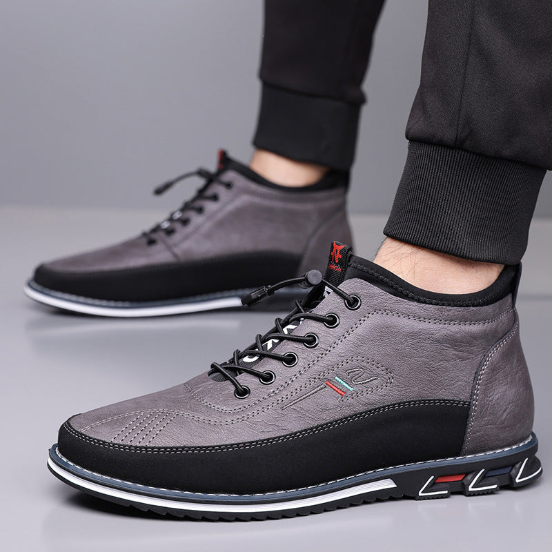 Oxford Barefoot Hi-Top Sneakers
