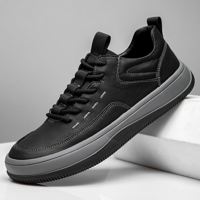 Serrata Genuine Leather Sneakers