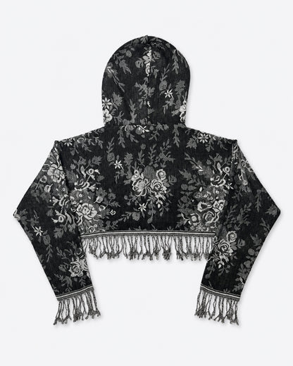 Pashmina Cropped Hoodie