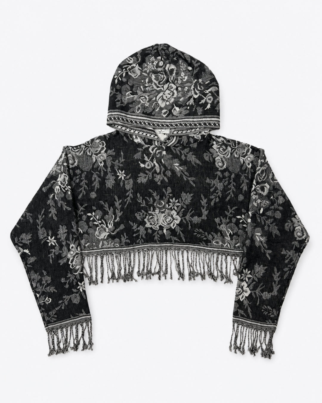 Pashmina Cropped Hoodie