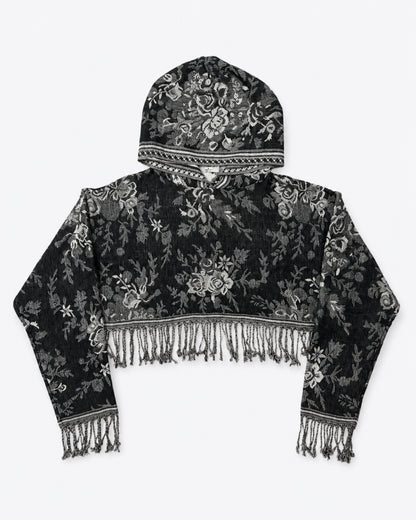 Pashmina Cropped Hoodie