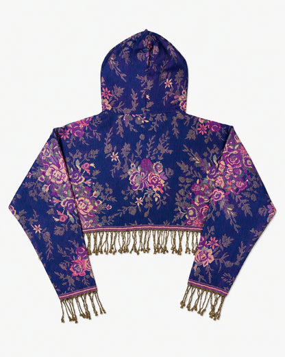 Pashmina Cropped Hoodie