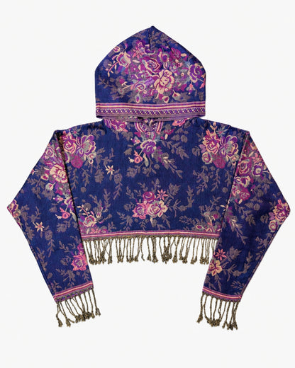 Pashmina Cropped Hoodie