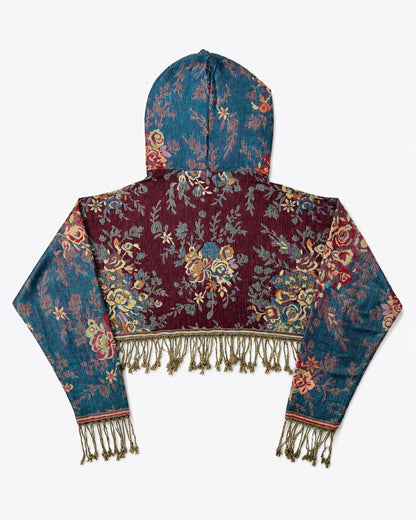 Pashmina Cropped Hoodie