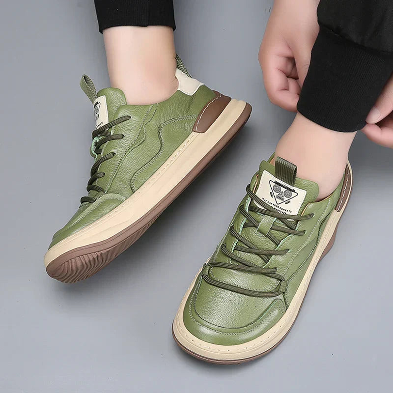 Luca Italiana Leather Sneakers