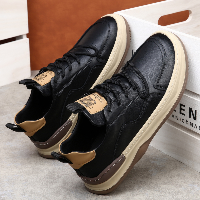 Pelle Italiana Genuine Leather Sneakers