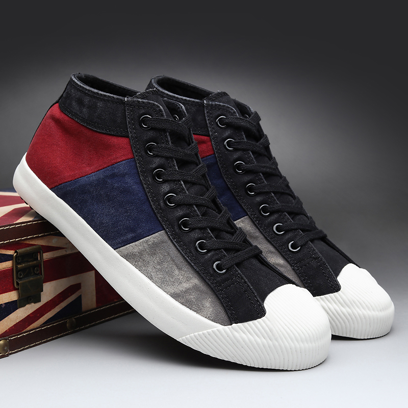 Gallagher Hi-Top Canvas Sneakers