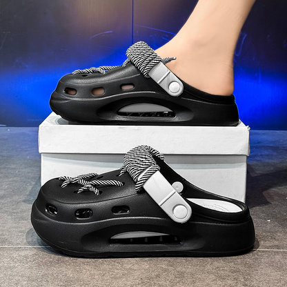 Orbit Laced Clogs