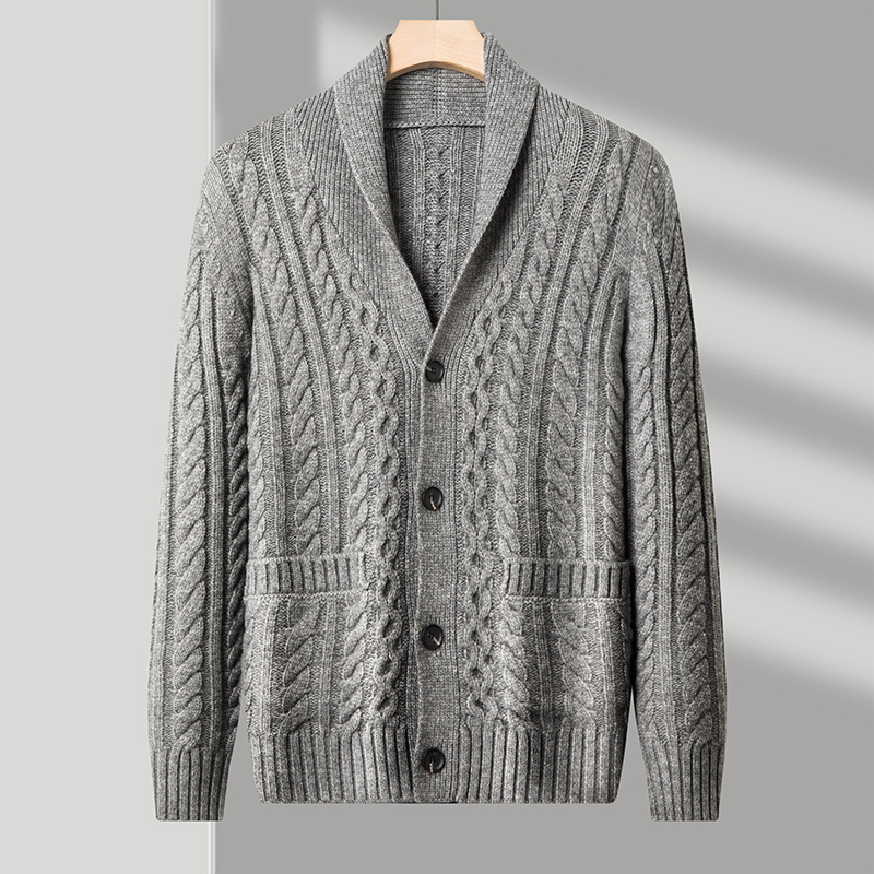 Cillian Merino Wool Cardigan