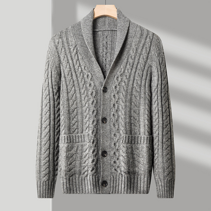 Cillian Merino Wool Cardigan