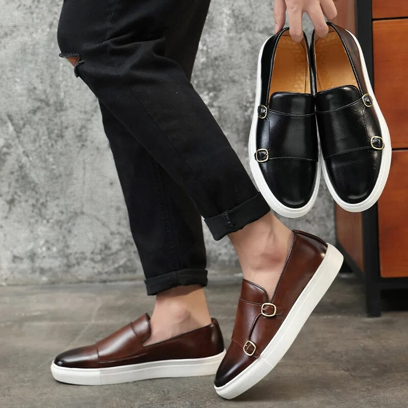 Santori Genuine Leather Loafers
