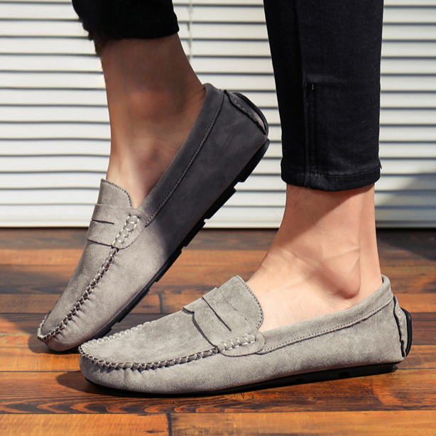 Bellagio Suede Penny Loafers