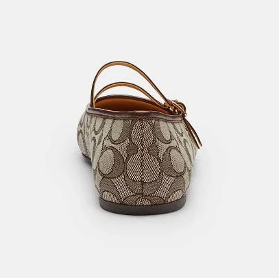Mary Jane's In Signature Jacquard
